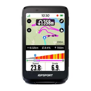 ciclocomputador igpsport binavi negro