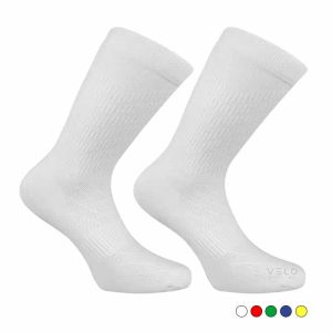 medias de ciclismo blanco 00
